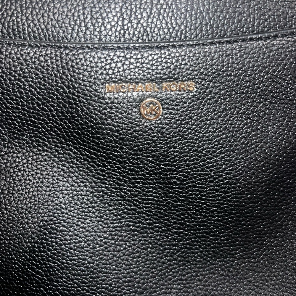 Michael Kors Black Textured Bag
